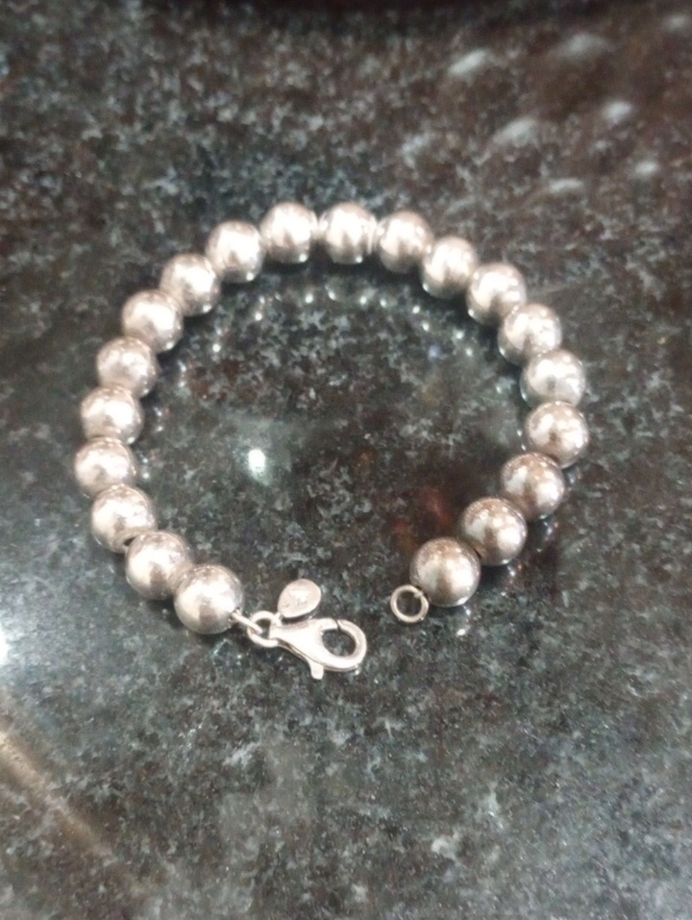 Silpada Sterling Silver Bead Bracelet - Women's Jewelry